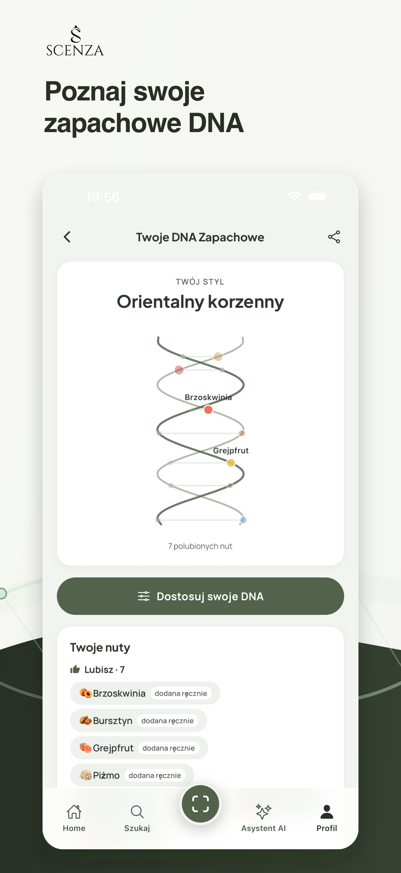 Poznaj swoje zapachowe DNA